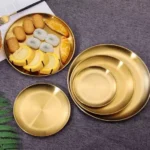 بشقاب طلایی سایز 30
