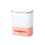Modern Coral Pink Waste Bin (1)