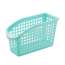 Turquoise Plastic Storage Basket (2)